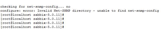 configure: error: Invalid Net-SNMP directory - unable to find net-snmp-config